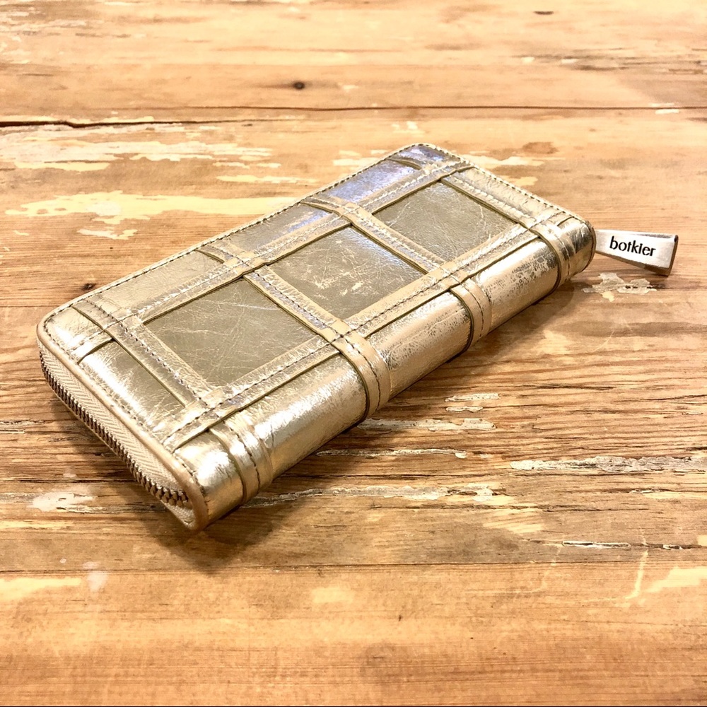 BOTKIER Metallic Zippy Wallet